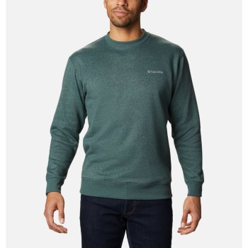 Columbia Hart Mountain II Crew Fleece, Sudaderas Verdes Para Hombre | 573219-BOA